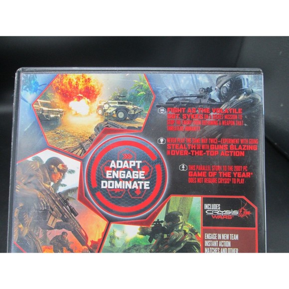 Crysis Warhead‎ - PC - Video Game -GOOD CONDITION - Picture 5 of 10